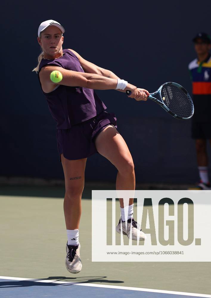 Sonay Kartal of GB in action 2025 US Open, Day Three, USTA Billie Jean King National Tennis Center, New York, USA - 26 Aug 2025