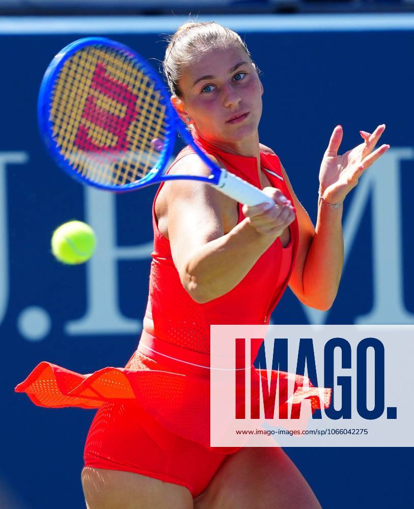 Marta Kostyuk in first round action 2025 US Open, Day Three, USTA Billie Jean King National Tennis Center, New York, USA - 26 Aug 2025New York USTA Billie Jean King National T New York (NY) United States of America