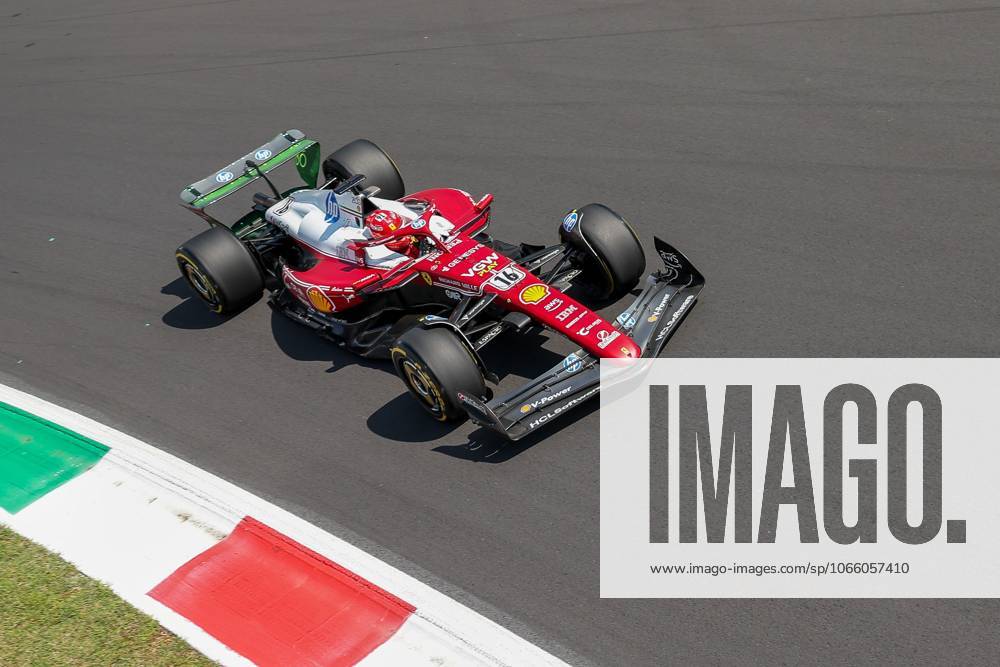 Charles Leclerc Scuderia Ferrari HP 16 , 1 Free Practice, Italian Grand Prix, Motorsport, Men, Formula 1, 05 09 2025 Monza Lombardy Italy