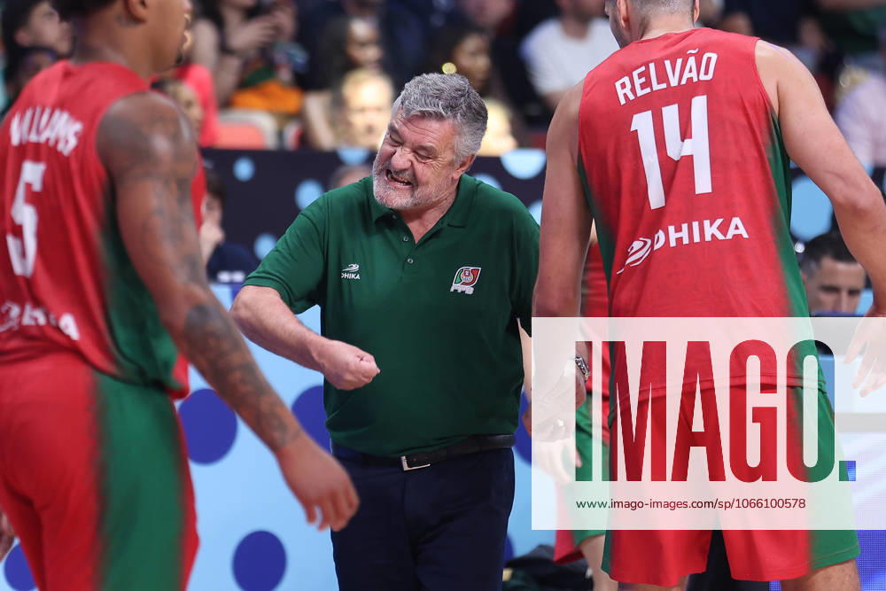GERMANY vs PORTUGAL MARIO GOMES head coach, basketball player of Portugal, during the European Championships match against Germany, at Xiaomi Arena Riga. Riga, 06.09.2025. photo: Ivica Veselinov MN Press Photo BASKETBALL, FIBA, EUROBASKET, GERMANY, PORTUGAL Riga Arena Riga Latvia