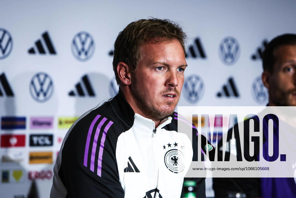 Sport, Football, UEFA European Qualifiers World Cup Qualifiers Europe Press conference Germany before the match Germany Northern Ireland 06 09 2025, RheinEnergieSTADION Julian Nagelsmann Coach Germany Cologne RheinEnergieSTADION North Rhine-Westphalia Germany