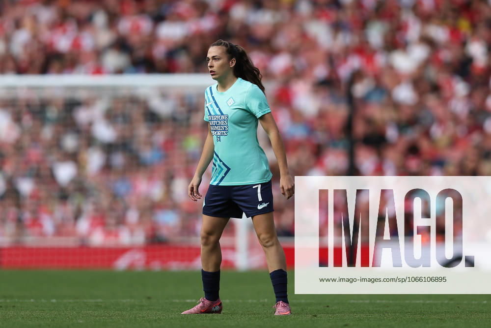 6th September 2025; Emirates Stadium, London, England; Womens Super League, Arsenal versus London City Lionesses; Lucia Corrales Alvarez of London City Lionesses KatiexChan Content restricted for UK based newspaper