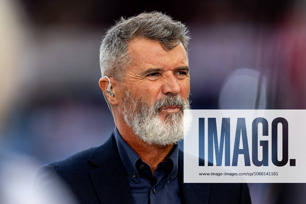 England v Andorra 2026 FIFA World Cup, WM, Weltmeisterschaft, Fussball Qualifier 06 09 2025. ITV pundit Roy Keane before the 2026 FIFA World Cup Qualifier match between England and Andorra at Villa Park, Birmingham, England on 6 September 2025. Birmingham Villa Park West Midlands England Editorial use only ,
