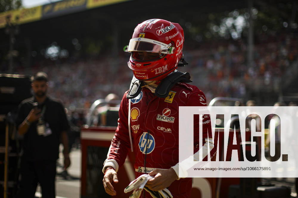 F1 - ITALIAN GRAND PRIX 2025 LECLERC Charles (mco), Scuderia Ferrari SF-25, portrait during the 2025 Formula 1 Pirelli Grand Premio dItalia, 2025 Italian Grand Prix, 16th round of the 2025 FIA Formula One World Championship, WM, Weltmeisterschaft from September 5 to 7, 2025 on the Autodromo Nazionale Monza, in Monza, Italy - MonzaItaly