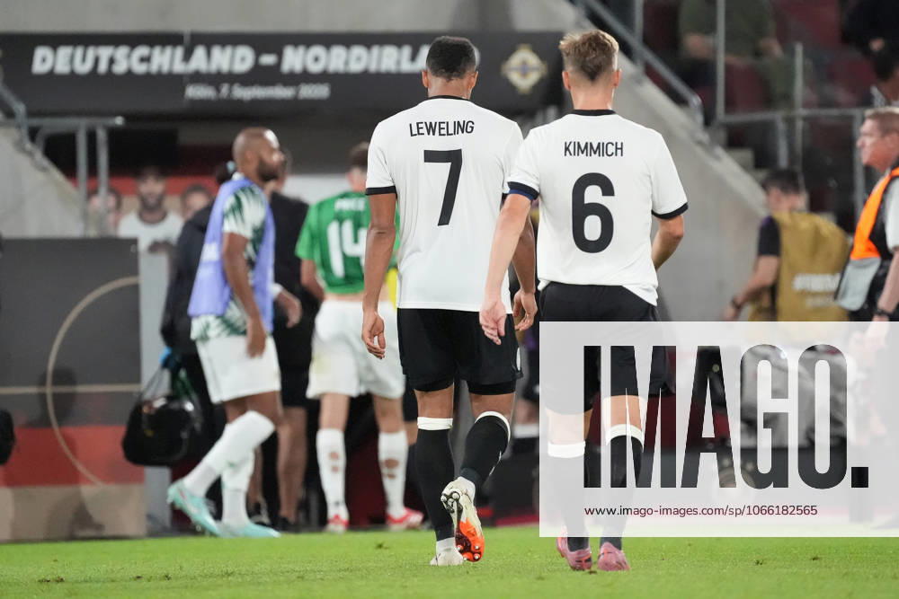 Frustration among the German national team after the first half Cologne 07 09 2025 Germany vs Northern Ireland, RheinEnergie Stadion, World Cup Qualification, Matchday 2