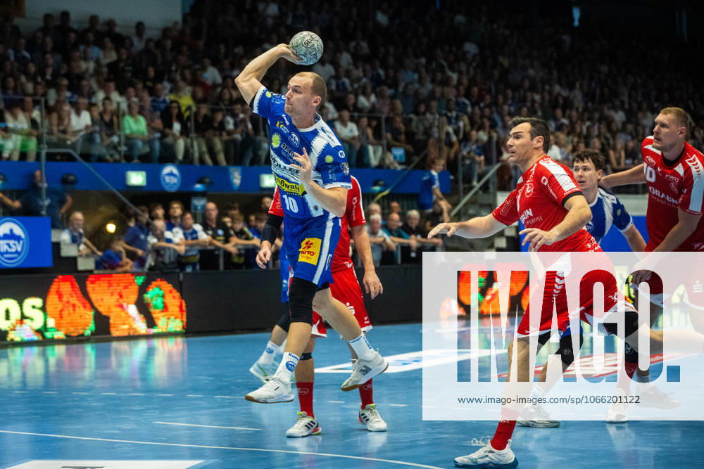 , 1 Handball Bundesliga THSV Eisenach vs MT Melsungen In the picture Fynn Hangstein Eisenach