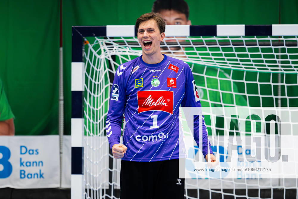 Handball, 2025 2026, 1 Bundesliga, 3 Matchday, GWD Minden SG Flensburg Handewitt Malte Semisch Minden