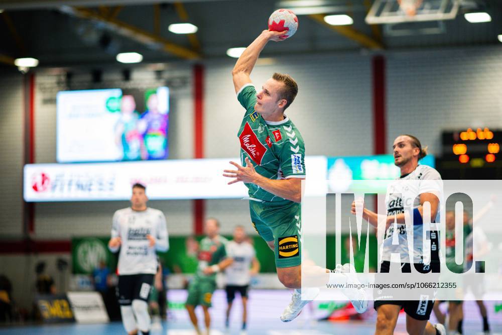 Handball, 2025 2026, 1 Bundesliga, Matchday 3, GWD Minden SG Flensburg Handewitt Mats Korte Minden