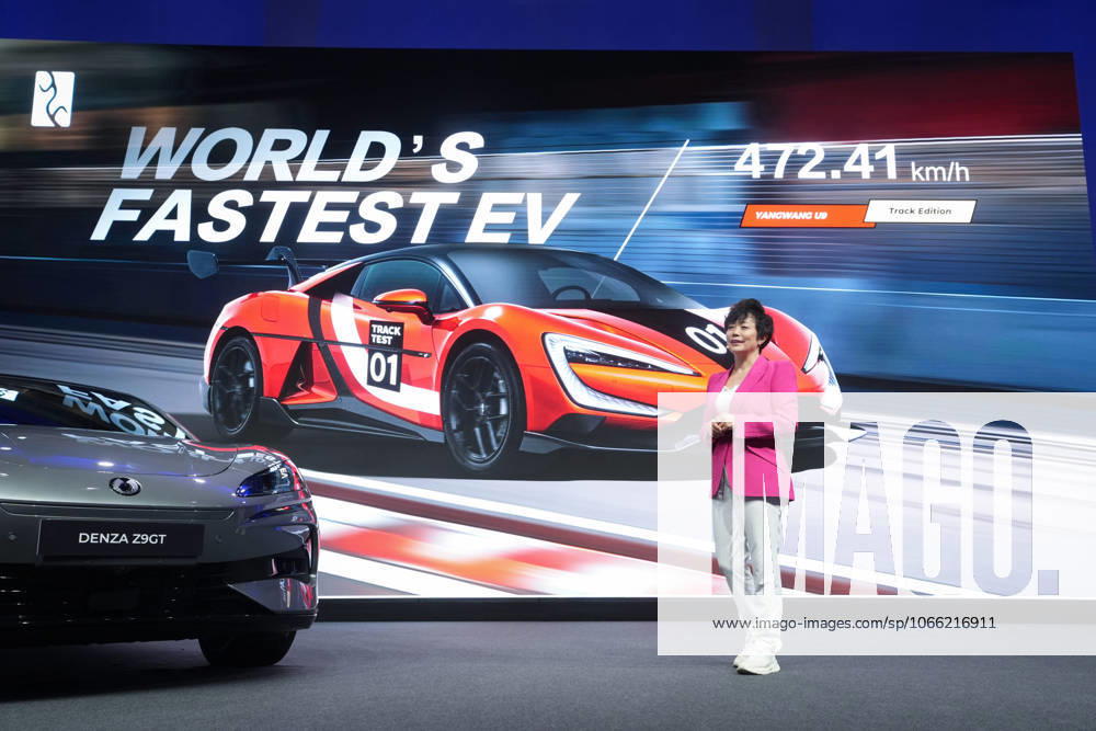 Stella Li, Senior Vicepresident BYD during the BYD Brand Night during the IAA Mobility 2025 at Wappenhalle Munich in Munchen, Germany - Monday, September 8, 2025 - News -
