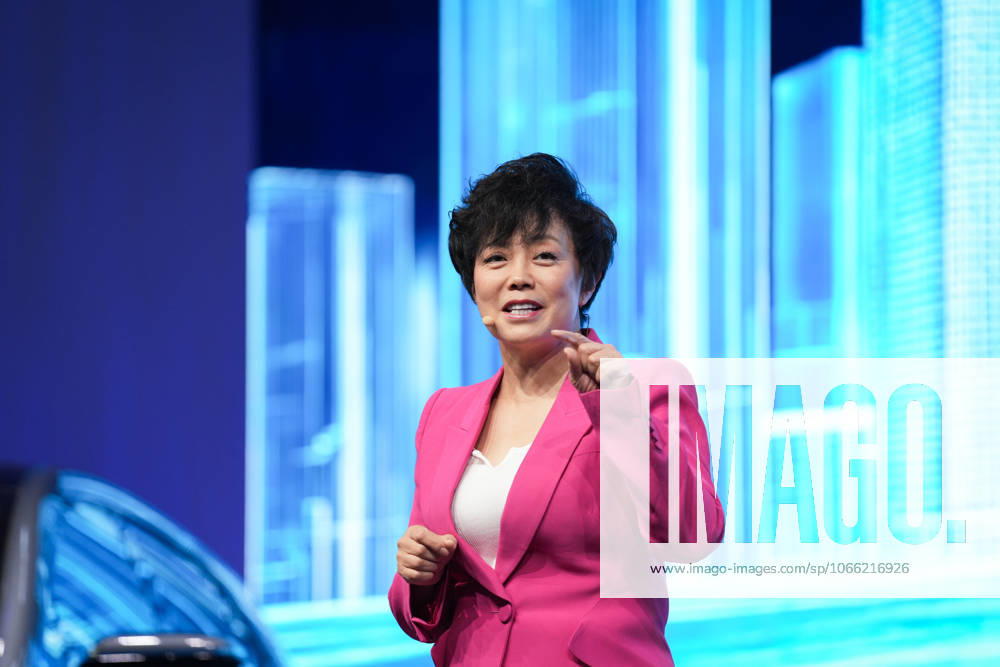 Stella Li, Senior Vicepresident BYD during the BYD Brand Night during the IAA Mobility 2025 at Wappenhalle Munich in Munchen, Germany - Monday, September 8, 2025 - News -