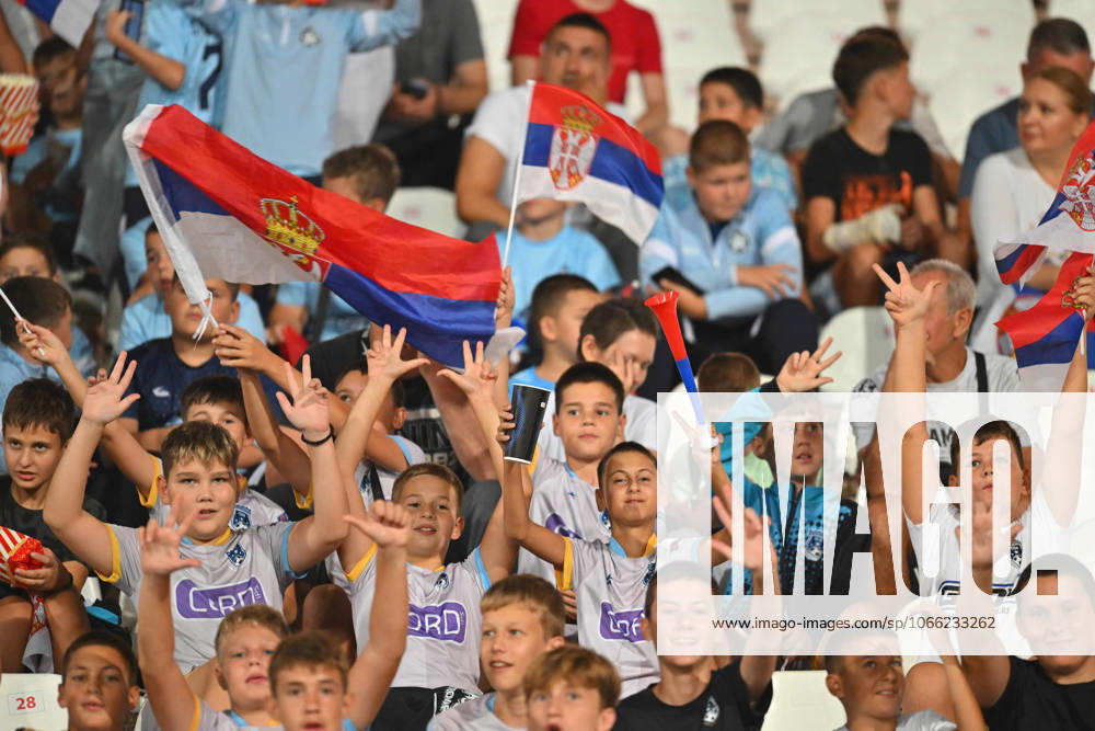 SERBIA vs ENGLAND SUPPORTERS football Serbia vs England FIFA World Cup, WM, Weltmeisterschaft, Fussball qualification match at Rajko Mitic stadium, Belgrade 09.09.2025 Foto: FOOTBALL, SERBIA, ENGLAND, FIFA WORLD CUP QUALIFICATIONS MATCH Beograd Rajko Mitic stadium Serbia