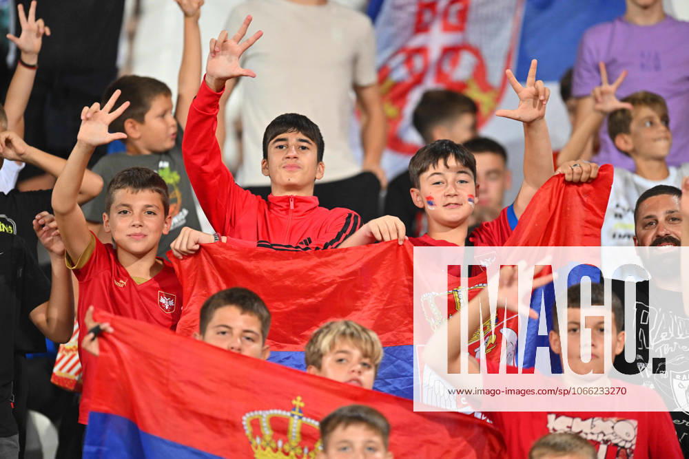SERBIA vs ENGLAND SUPPORTERS football Serbia vs England FIFA World Cup, WM, Weltmeisterschaft, Fussball qualification match at Rajko Mitic stadium, Belgrade 09.09.2025 Foto: FOOTBALL, SERBIA, ENGLAND, FIFA WORLD CUP QUALIFICATIONS MATCH Beograd Rajko Mitic stadium Serbia