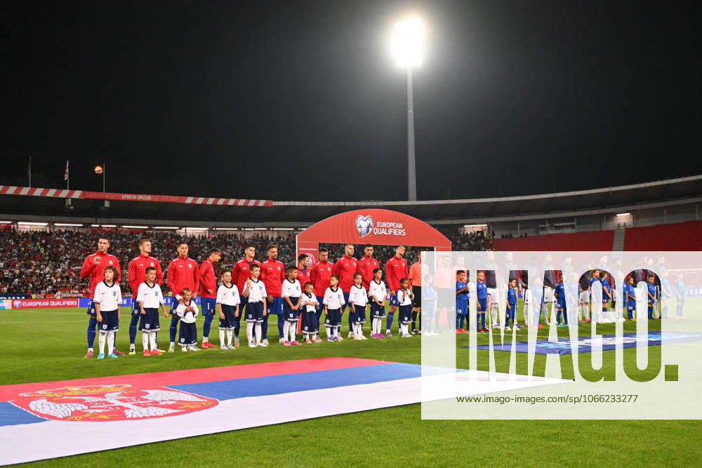SERBIA vs ENGLAND TEAMS football Serbia vs England FIFA World Cup, WM, Weltmeisterschaft, Fussball qualification match at Rajko Mitic stadium, Belgrade 09.09.2025 Foto: FOOTBALL, SERBIA, ENGLAND, FIFA WORLD CUP QUALIFICATIONS MATCH Beograd Rajko Mitic stadium Serbia
