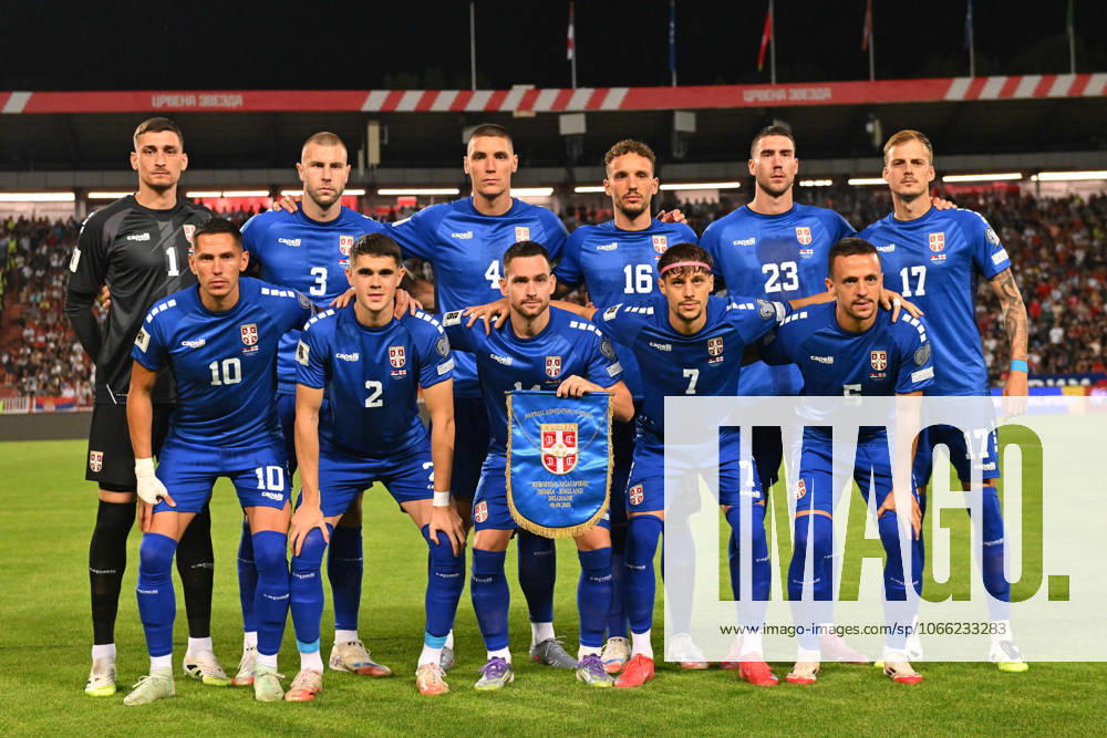 SERBIA vs ENGLAND TEAM football Serbia vs England FIFA World Cup, WM, Weltmeisterschaft, Fussball qualification match at Rajko Mitic stadium, Belgrade 09.09.2025 Foto: FOOTBALL, SERBIA, ENGLAND, FIFA WORLD CUP QUALIFICATIONS MATCH Beograd Rajko Mitic stadium Serbia