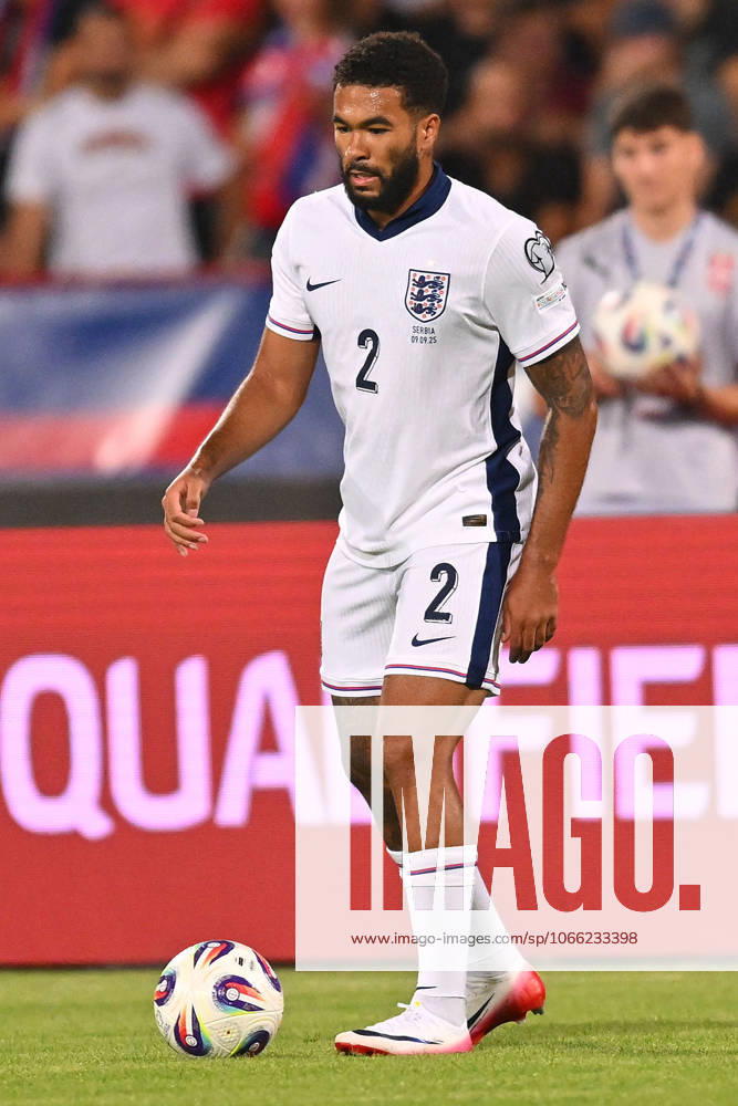 SERBIA vs ENGLAND REECE JAMES football Serbia vs England FIFA World Cup, WM, Weltmeisterschaft, Fussball qualification match at Rajko Mitic stadium, Belgrade 09.09.2025 Foto: FOOTBALL, SERBIA, ENGLAND, FIFA WORLD CUP QUALIFICATIONS MATCH Beograd Rajko Mitic stadium Serbia