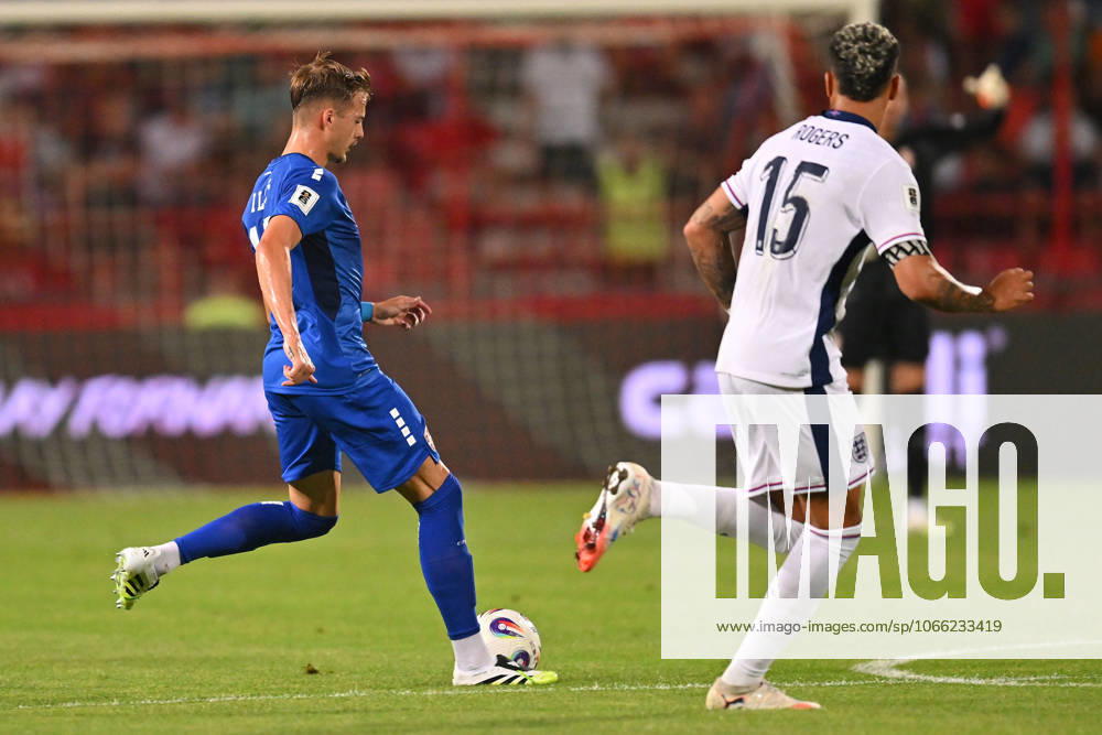 SERBIA vs ENGLAND IVAN ILIC football Serbia vs England FIFA World Cup, WM, Weltmeisterschaft, Fussball qualification match at Rajko Mitic stadium, Belgrade 09.09.2025 Foto: FOOTBALL, SERBIA, ENGLAND, FIFA WORLD CUP QUALIFICATIONS MATCH Beograd Rajko Mitic stadium Serbia