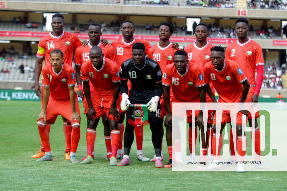 Kenya National Football Team against Seyshelles during the Group F 2025 FIFA World Cup, WM, Weltmeisterschaft, Fussball qualifiers match between Kenya and Seyshelles at Moi International Sports Centre on September 9, 2025 in Kasarani, Kenya. Photo by Tracy Benta