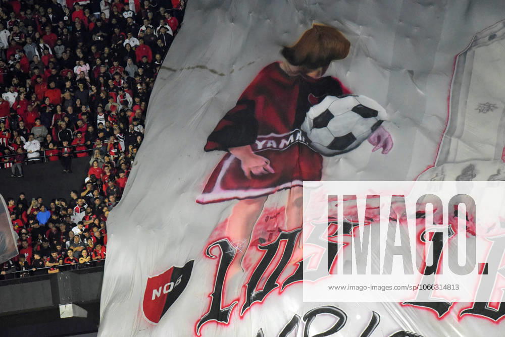 Messi Banner Newells Old Boys vs Atletico Tucuman Date 8 Torneo Clausura Liga Profesional Argentina