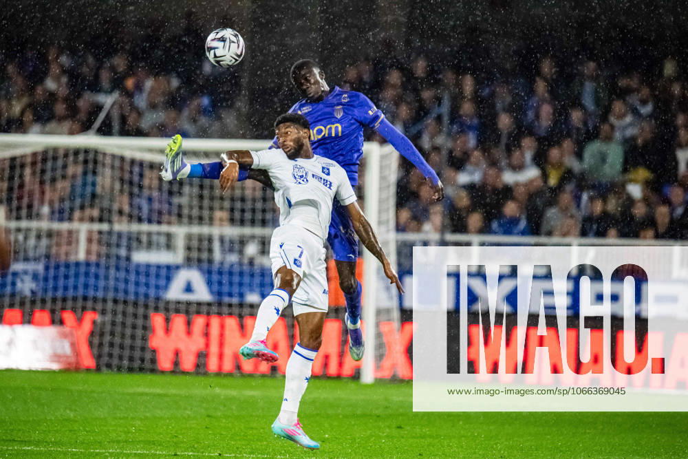 Kassoum Ouattara (AS Monaco) Josuà Casimir (AJ Auxerre)