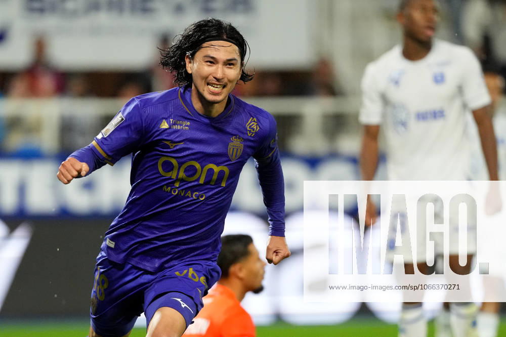 AJ Auxerre v AS Monaco - Ligue 1 McDonald s 2025 2026 18 Takumi MINAMINO (asm) during the Ligue 1 McDonald s match between Auxerre and Monaco at Stade Abbe Deschamps on September 13, 2025 in Auxerre, France. Auxerre France