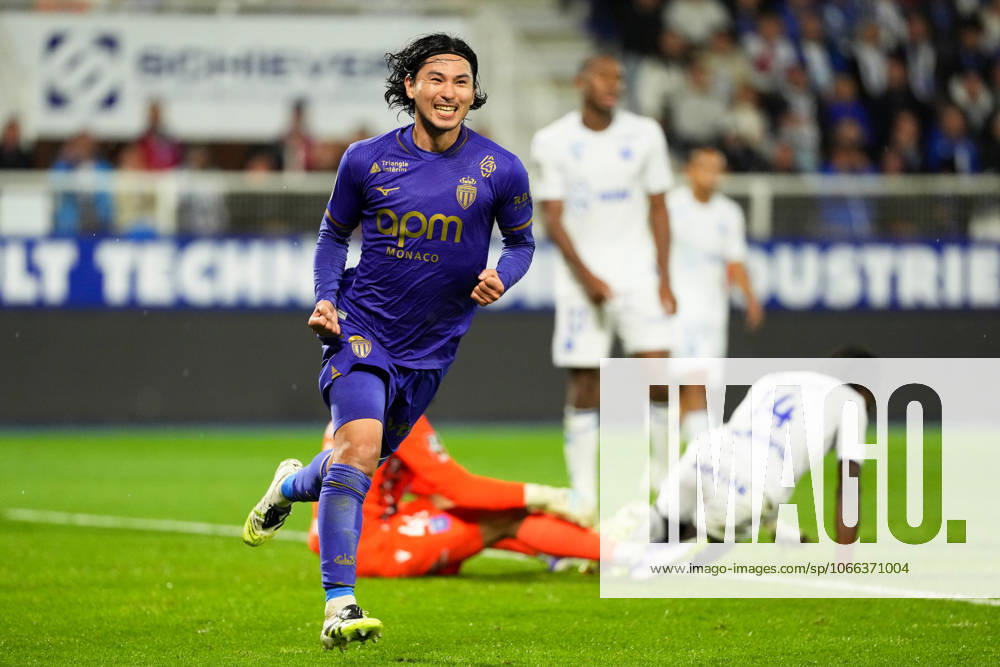 AJ Auxerre v AS Monaco - Ligue 1 McDonald s 2025 2026 18 Takumi MINAMINO (asm) during the Ligue 1 McDonald s match between Auxerre and Monaco at Stade Abbe Deschamps on September 13, 2025 in Auxerre, France. Auxerre France