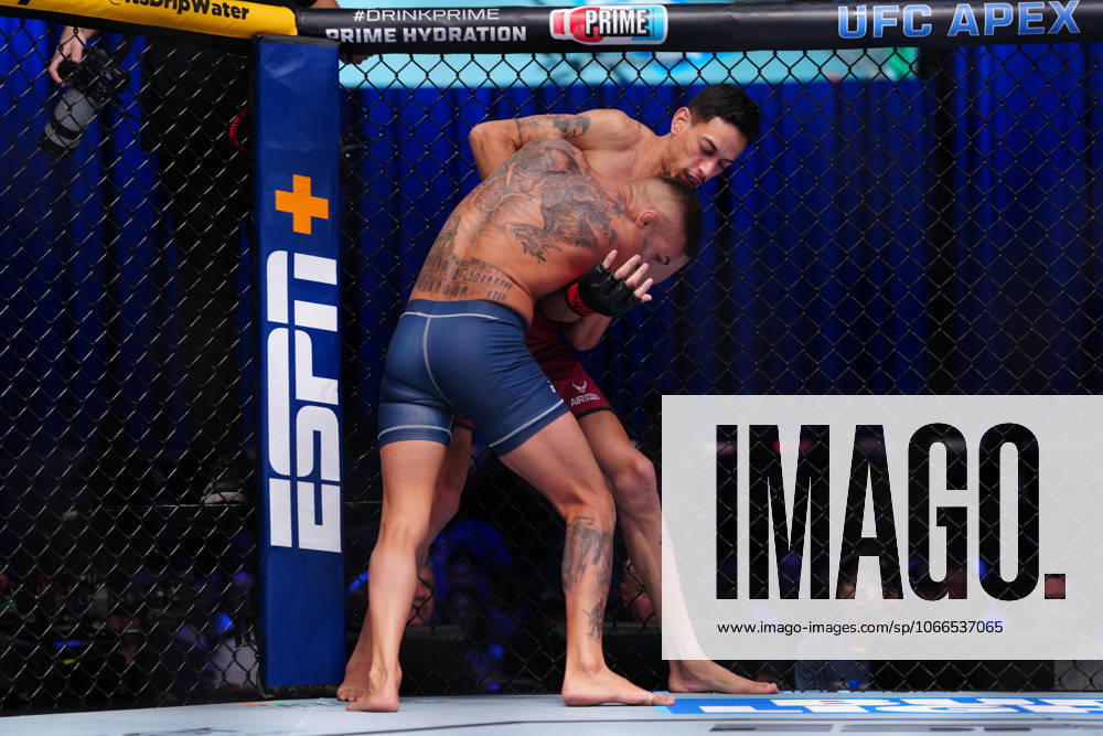 Las Vegas, Nv, Las Vegas, Nv, United States: Macksom Lee and Hecher Sosa meet in the octagon for a 3-round bout at UFC Apex for UFC - DWCS - Dana White Contender Series Ep. 6 on September 16, 2025 in Las Vegas, NV, United States. ( PxImages) Las Vegas, Nv United States - ZUMAp175 20250916_zsa_p175_025