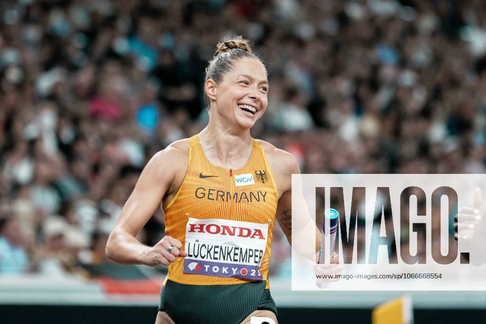 Gina Lueckenkemper 4Ã-100 m relay women, SCC Berlin , JPN, Leichtathletik, Athletics, World Athletics Championships 2025, Weltmeisterschaft 2025, Tokio 2025, 20 09 2025, JPN, Leichtathletik, Athletics, World Athletics Championships 2025, Weltmeisterschaft 2025, Tokio 2025, 20 09 2025 Tokio