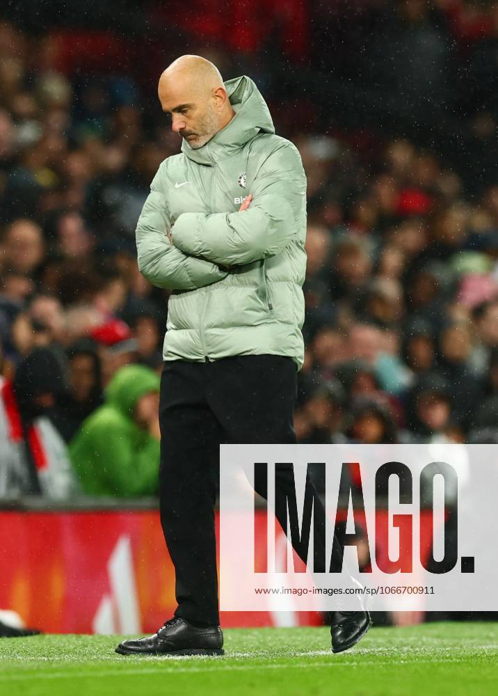 Chelsea manager Enzo Maresca looks dejected Manchester United, ManU v Chelsea, Premier League, Football, Old Trafford, Manchester, UK - 20 Sep 2025Manchester Old Trafford United Kingdom