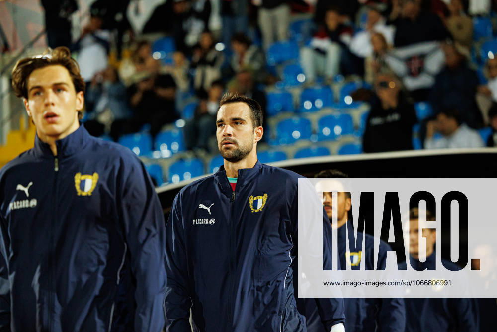 Lazar Carevic seen during Liga Portugal game between teams of Casa Pia and FC Famalicao at Estadio Municipal Rio Maior (Maciej Rogowski Ball Raw Images) Rio Maior Estadio Municipal Rio Maior Portugal