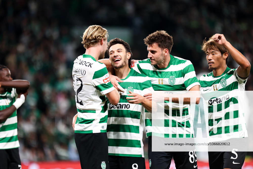 Sporting CP v Moreirense FC - Liga Portugal BetClic 2025 2026 Extremo esquerdo portugues do Sporting CP Pedro Goncalves 8 durante a partida entre Sporting CP v Moreirense FC, valida pela Liga Portugal BetClic 2025 2026 no Estadio Jose Alvalade, Portugal (Foto de Diogo Faria Reis Avant Sports) Lisboa Estadio Jose Alvalade Portugal