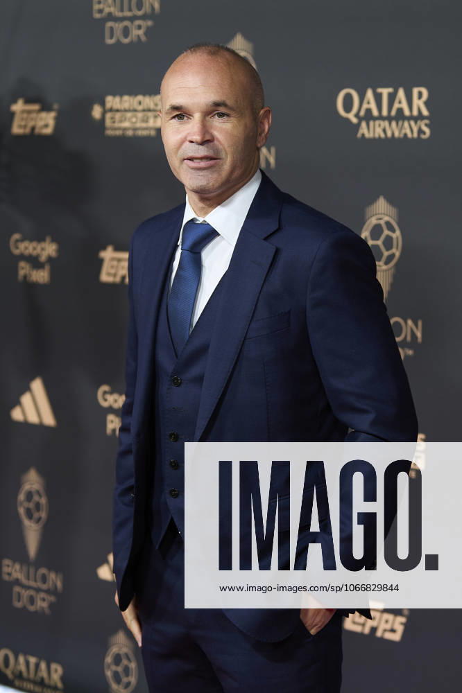 69th Ballon D Or Photocall At Theatre Du Chatelet In Paris PARIS, FRANCE - SEPTEMBER 22: Andres Iniesta attends the 69th Ballon D Or Photocall at Theatre Du Chatelet on September 22, 2025 in Paris, France. Paris France