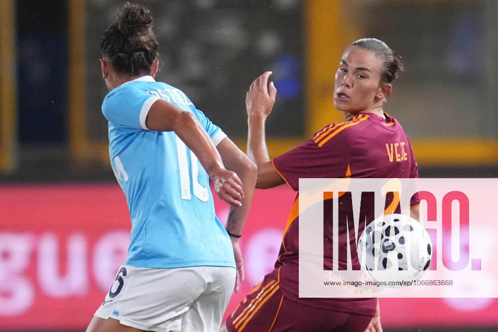 Castellammare di Stabia , ITALY, September 23: Katrine Veje of Roma during the Serie A Women s Cup Semifinal Roma Lazio in Castellammare di Stabia Italy.