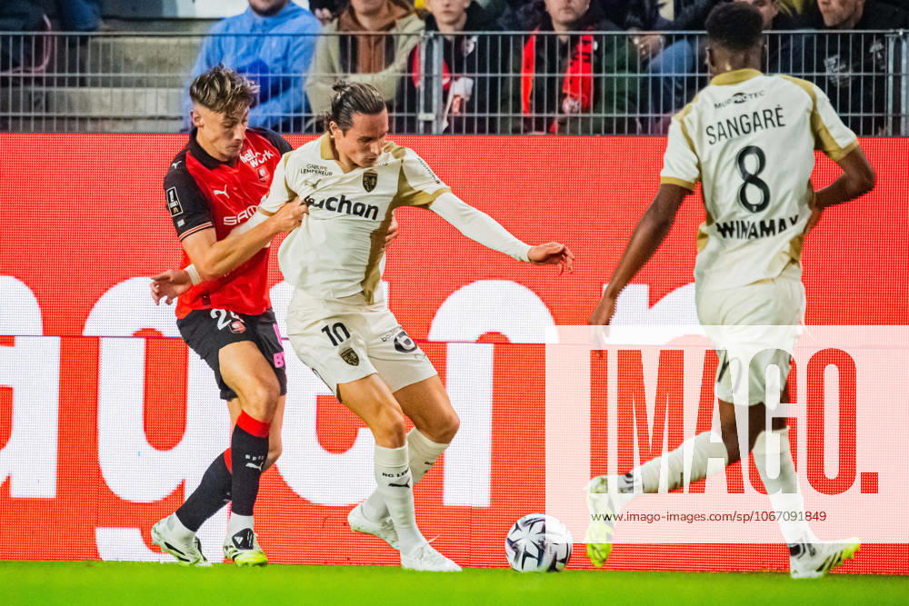 Anthony Rouault (Stade Rennais) Florian Thauvin (RC Lens)