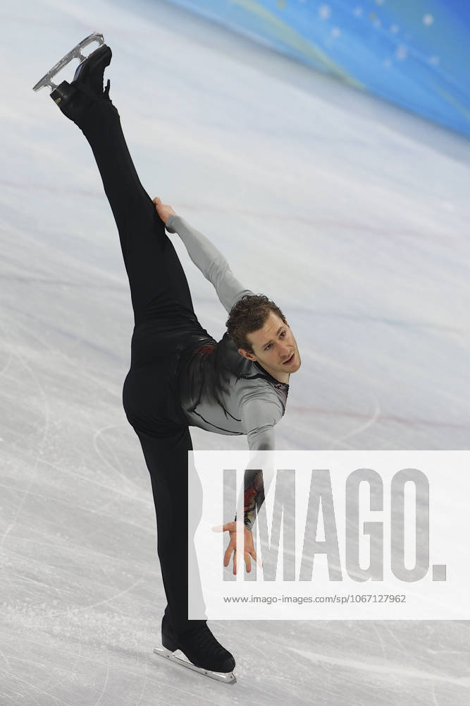 Beijing 2022 Olympic Games, Olympische Spiele, Olympia, OS BEIJING, CHINA - FEBRUARY 10: Jason Brown of USA skates during the Men Single Skating Free Skating on day six of the Beijing 2022 Winter Olympic Games at Capital Indoor Stadium, in Beijing, China on February 10, 2022. Beijing China. Editorial use only. Please get in touch for any other usage.