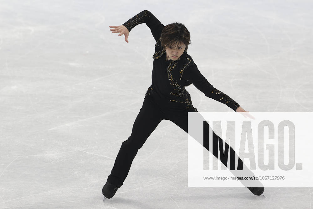 Beijing 2022 Olympic Games, Olympische Spiele, Olympia, OS BEIJING, CHINA - FEBRUARY 10: Shoma Uno of Japan skates during the Men Single Skating Free Skating on day six of the Beijing 2022 Winter Olympic Games at Capital Indoor Stadium, in Beijing, China on February 10, 2022. Beijing China. Editorial use only. Please get in touch for any other usage.