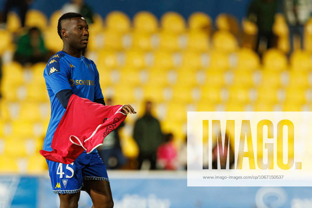 Patrick de Paula seen during Liga Portugal game between teams of GD Estoril Praia and Sporting CP at Estadio Antonio Coimbra da Mota (Maciej Rogowski Ball Raw Images) Estoril Estadio Antonio Coimbra da Mota Portugal
