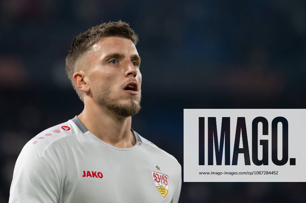 Ermedin Demirovic VfB Stuttgart, 09 SUI, FC Basel vs VfB Stuttgart, Football, UEFA Europa League, Men, Matchday 2, Season 2025 2026, 02 10 2025, SUI, FC Basel vs VfB Stuttgart, Football, UEFA Europa League, Men, Matchday 2, Season 2025 2026, 02 10 2025 Basel