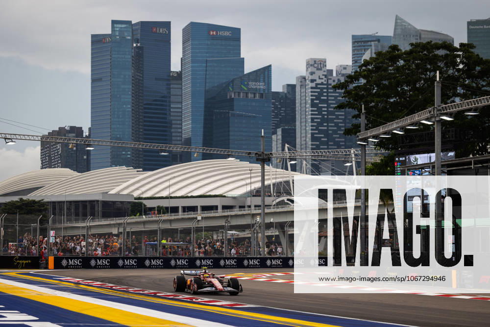 F1 - SINGAPORE GRAND PRIX 2025 44 HAMILTON Lewis (gbr), Scuderia Ferrari SF-25, action during the 2025 Formula 1 Singapore Grand Prix, 18th round of the 2025 FIA Formula One World Championship, WM, Weltmeisterschaft from October 3 to 5, 2025 on the Marina Bay Street Circuit, in Singapore - SingaporeSingapore