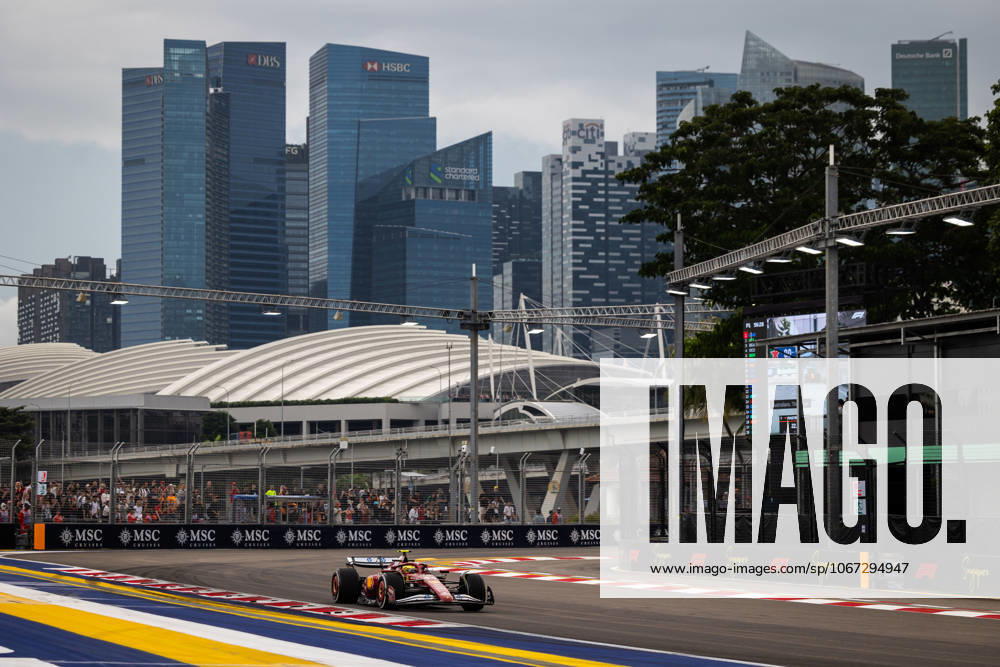 F1 - SINGAPORE GRAND PRIX 2025 44 HAMILTON Lewis (gbr), Scuderia Ferrari SF-25, action during the 2025 Formula 1 Singapore Grand Prix, 18th round of the 2025 FIA Formula One World Championship, WM, Weltmeisterschaft from October 3 to 5, 2025 on the Marina Bay Street Circuit, in Singapore - SingaporeSingapore