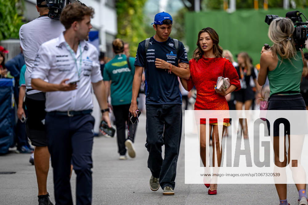 MARINA BAY, SINGAPORE: Alex Albon, racing for the Williams Racing team during the 2025 Formula 1 Singapore Grand Prix at the Marina Bay Street Circuit in Marina Bay, Singapore