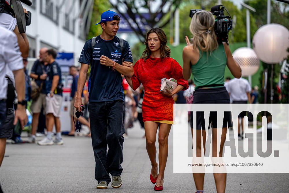MARINA BAY, SINGAPORE: Alex Albon, racing for the Williams Racing team during the 2025 Formula 1 Singapore Grand Prix at the Marina Bay Street Circuit in Marina Bay, Singapore