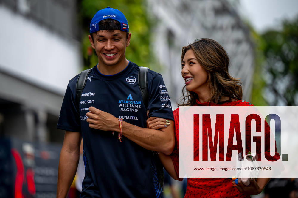 MARINA BAY, SINGAPORE: Alex Albon, racing for the Williams Racing team during the 2025 Formula 1 Singapore Grand Prix at the Marina Bay Street Circuit in Marina Bay, Singapore