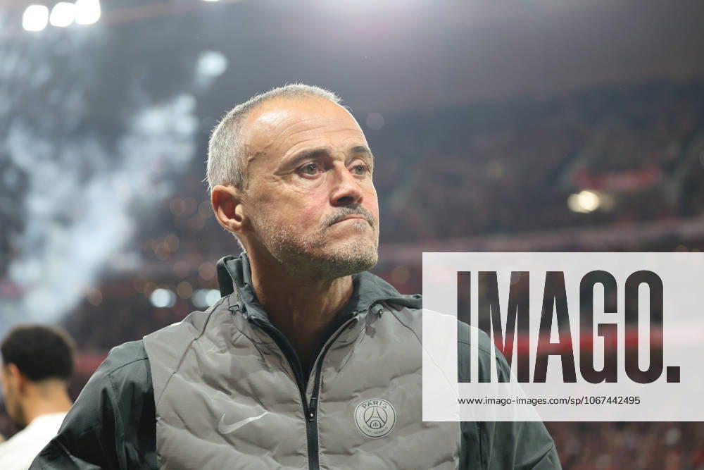 Luis ENRIQUE (entraineur Paris Saint-Germain) lors du match LOSC Lille vs PSG, Ligue 1 J7, Decathlon Arena stade Pierre Mauroy, le 5 octobre 2025 - photo Laurent Sanson PsnewZ