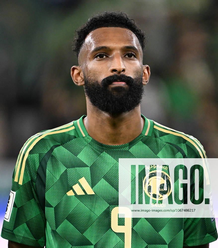JEDDAH, SAUDI ARABIA - JUNE 10 : Firas Al-Buraikan during the match between saudi arabia vs australia in FIFA World Cup, WM, Weltmeisterschaft, Fussball 2026 qualifiers. at King Abdullah Sports City in Jeddah, Saudi Arabia Saudi Arabia