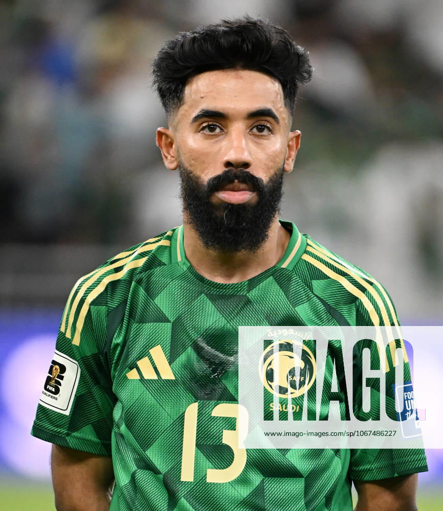 JEDDAH, SAUDI ARABIA - JUNE 10 : Nawaf Al-Boushal during the match between saudi arabia vs australia in FIFA World Cup, WM, Weltmeisterschaft, Fussball 2026 qualifiers. at King Abdullah Sports City in Jeddah, Saudi Arabia Saudi Arabia