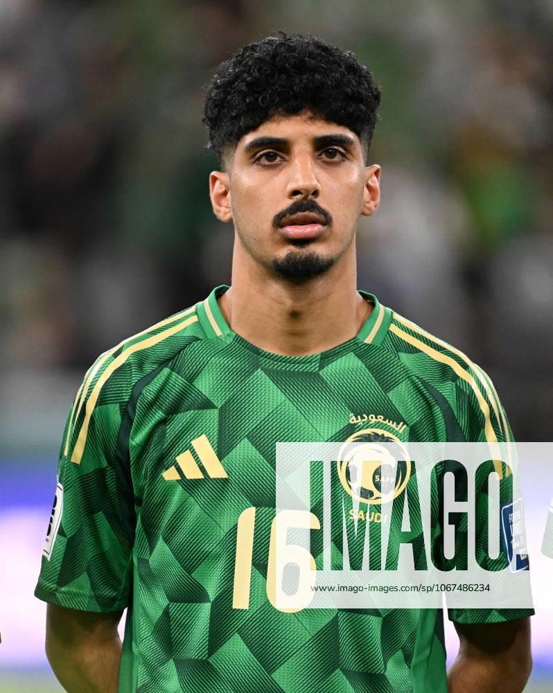 JEDDAH, SAUDI ARABIA - JUNE 10 : Ziyad Al-Johani during the match between saudi arabia vs australia in FIFA World Cup, WM, Weltmeisterschaft, Fussball 2026 qualifiers. at King Abdullah Sports City in Jeddah, Saudi Arabia Saudi Arabia