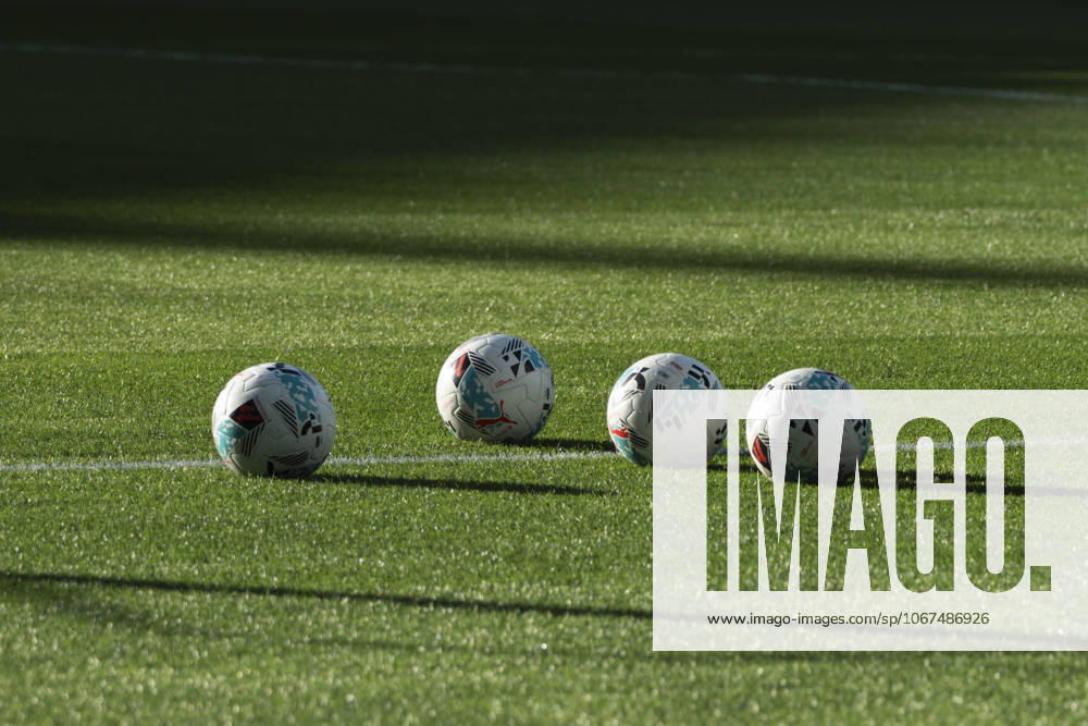 RCD Espanyol de Barcelona v Real Betis Balompie - LaLiga EA Sports The La Liga balls are used for the warm-up during the LaLiga EA Sports match between RCD Espanyol and Real Betis at the RCD Stadium in Barcelona, Spain, on October 5, 2025. Barcelona Spain