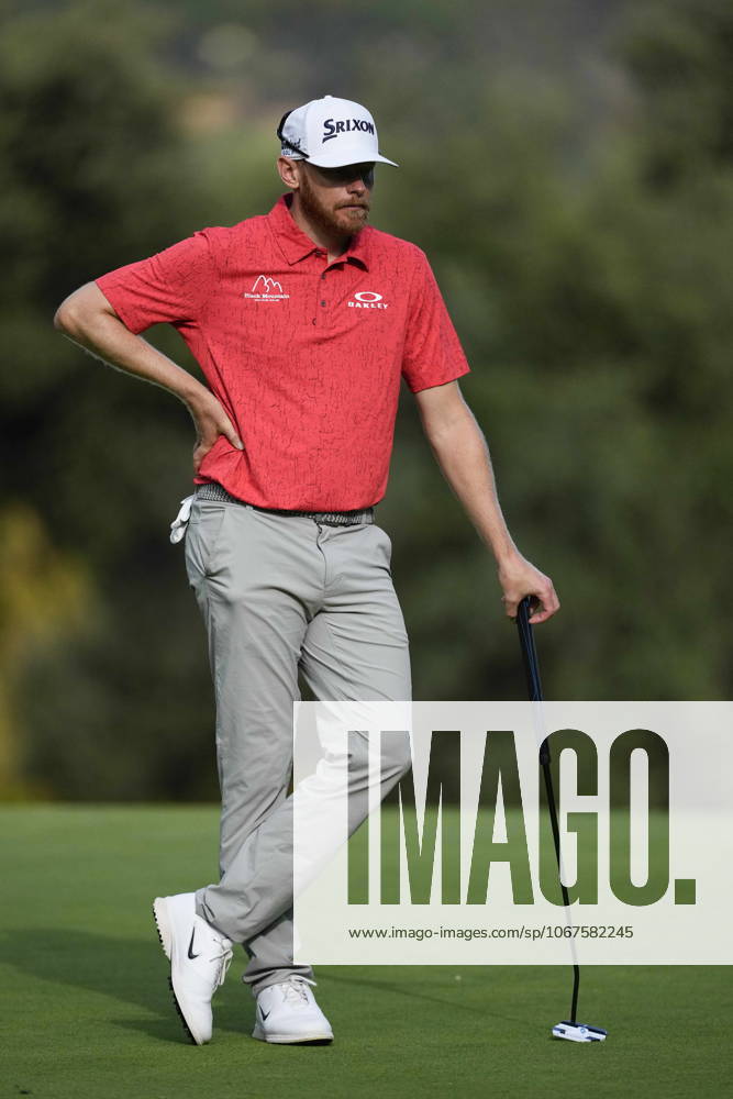 Sebastian Soderberg of Sweden during the Open de EspaoÂ±a presented by Madrid, R1, golf tournament of DP World Tour at Club de Campo Villa de Madrid on October 09, 2025, in Madrid, Spain. Madrid Spain - ZUMAƒÂ±A 20251009_zaa_a181_238