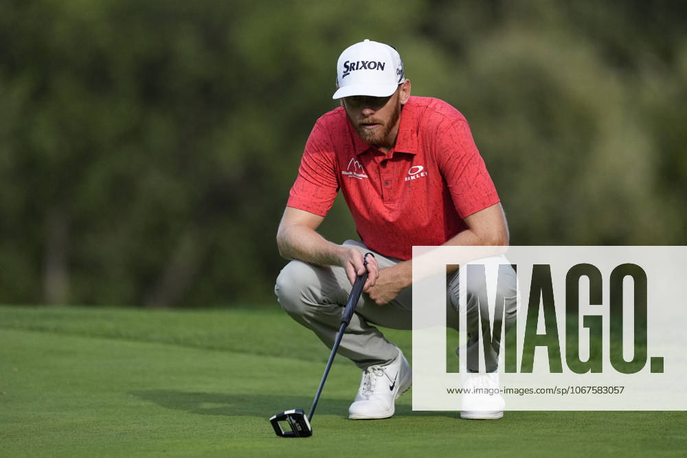 Sebastian Soderberg of Sweden during the Open de Espao±a presented by Madrid, R1, golf tournament of DP World Tour at Club de Campo Villa de Madrid on October 09, 2025, in Madrid, Spain. Madrid Spain - ZUMAa181 20251009_zaa_a181_782