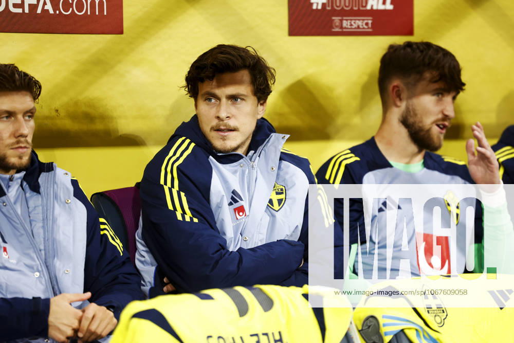 STOCKHOLM, SWEDEN 20251010 Swedens Victor Nilsson Lindelöf during Fridays World Cup qualifying soccer match between Sweden and Switzerland at Strawberry arena, October 10, 2025 in Stockholm, Sweden STOCKHOLM SWEDEN
